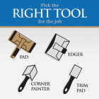 Linzer Pro Edge 9 In. Pad Painter for Smooth to Semi-Smooth Surfaces Image 5