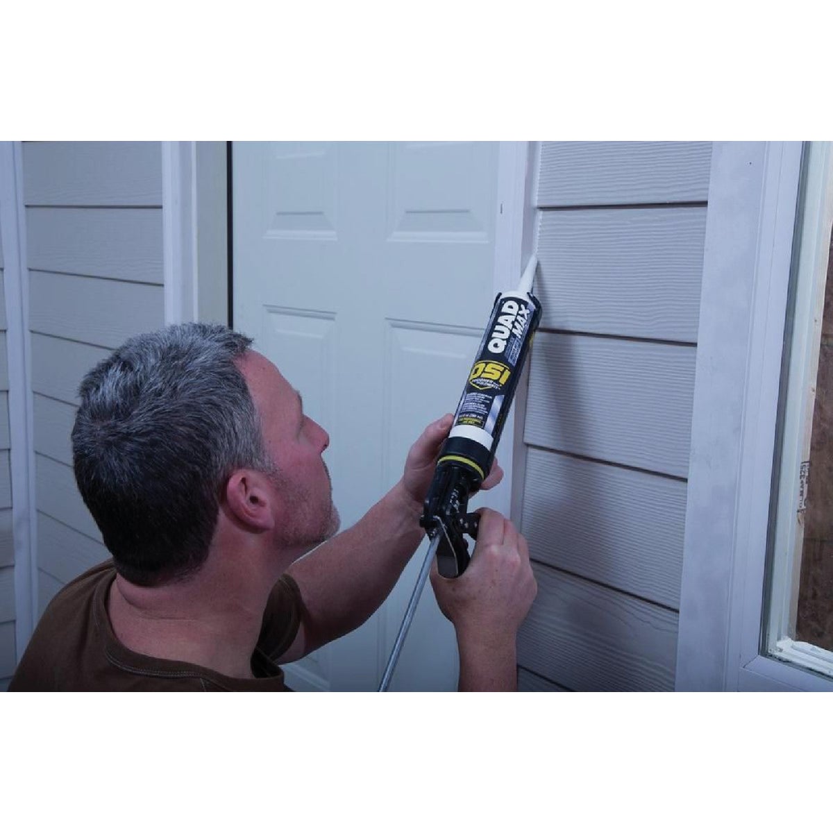 OSI QUAD MAX 9.5 Oz. Window, Door & Siding Sealant, White Image 2