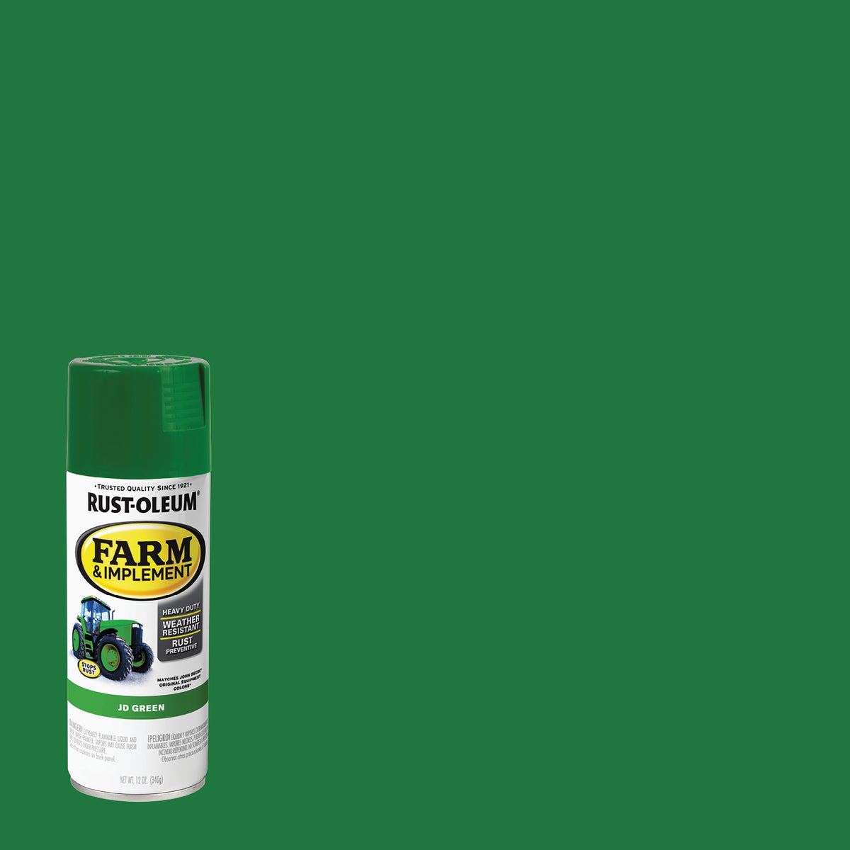 Rust-Oleum 12 Oz. JD Green Farm & Implement Spray Paint