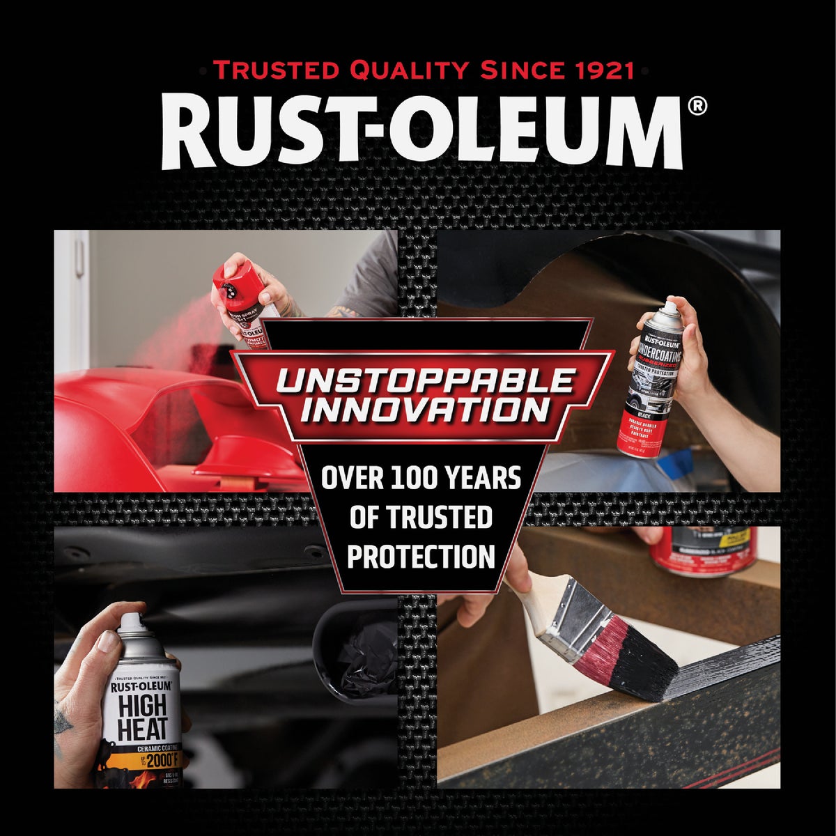 Rust-Oleum Stops Rust 15 Oz. Black Truck Bed Liner Spray Image 5