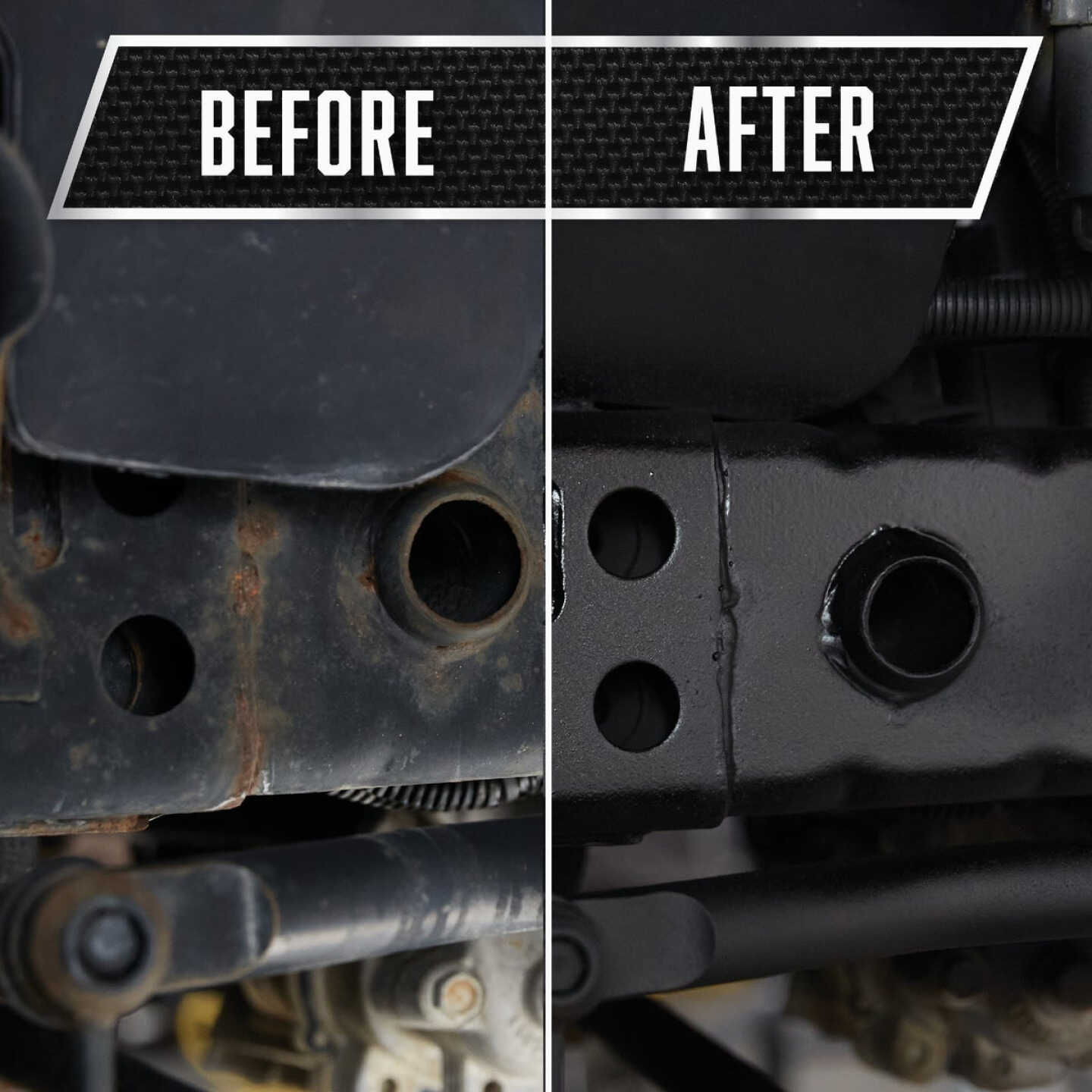 Rust-Oleum Stops Rust Black 15 Oz. Undercoating Image 4