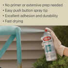 Krylon CHALKY FINISH 12 Oz. Ultra Matte Chalk Spray Paint, Colonial Ivory Image 3