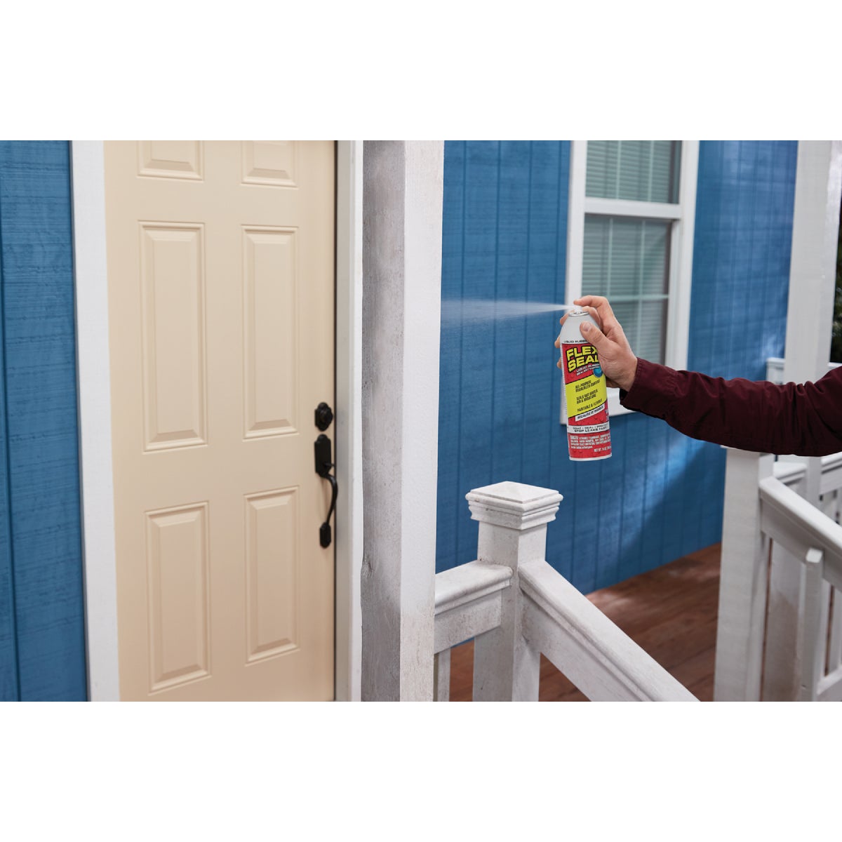 FLEX SEAL 14 Oz. Spray Rubber Sealant, White Image 3