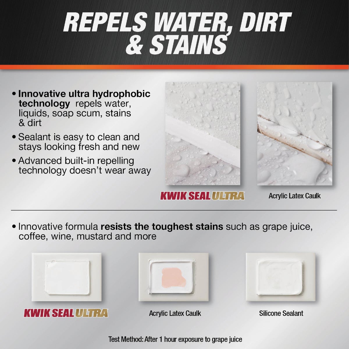 DAP KWIK SEAL ULTRA 10.1 Oz. White Siliconized Kitchen & Bath Sealant Image 2