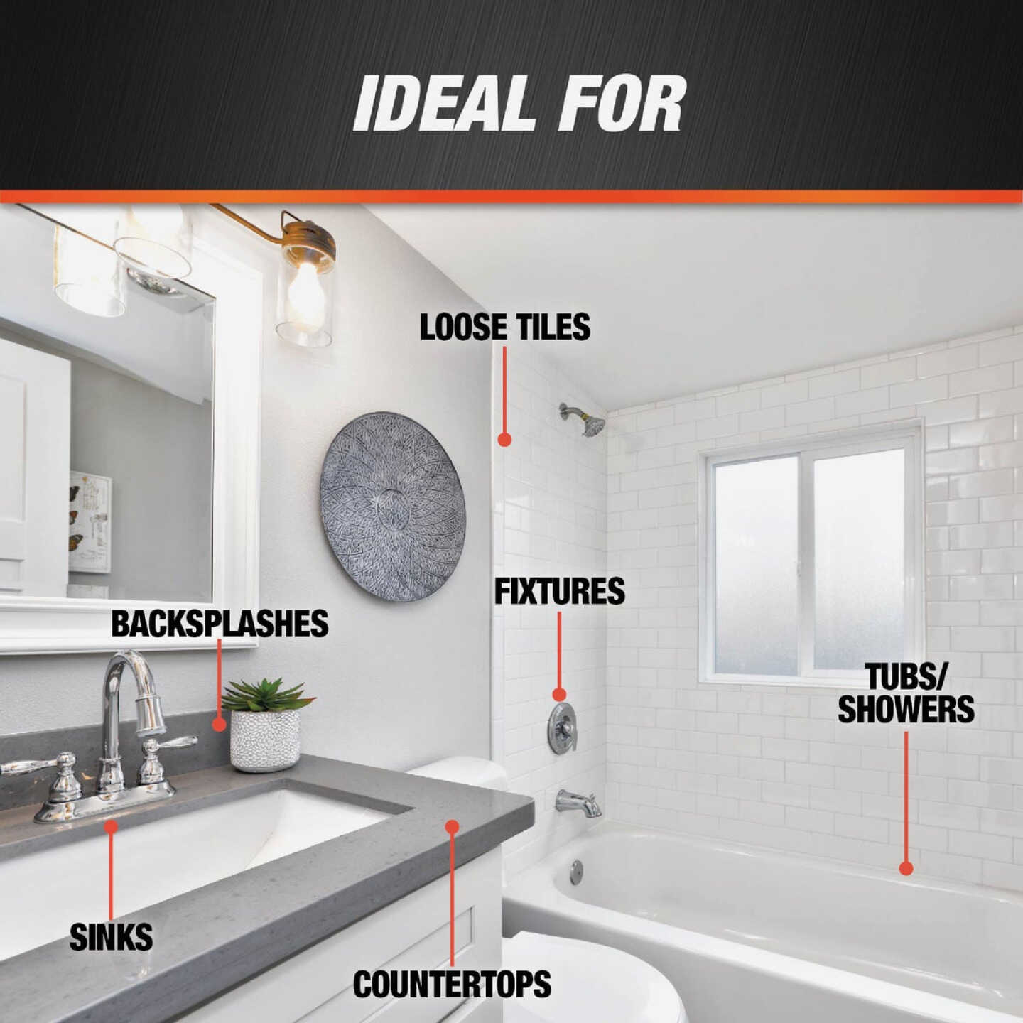 DAP KWIK SEAL ULTRA 5.5 Oz. White Siliconized Kitchen & Bath Sealant Image 6