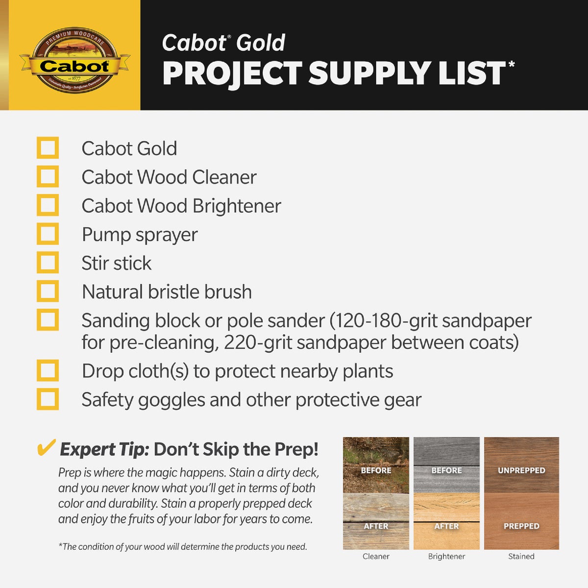 Cabot Gold Exterior Stain, 3471 Sunlit Walnut, 1 Qt. Image 5