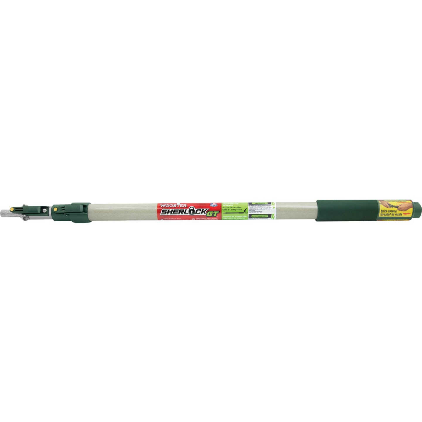 Wooster Sherlock GT 2 Ft. To 4 Ft. Convertible Extension Pole Image 1