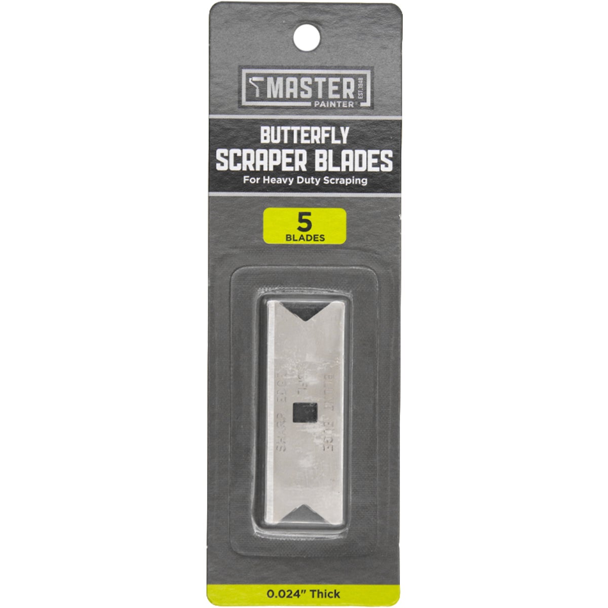 Master Painter Butterfly Replacement Scraper Blade (5-Pack)