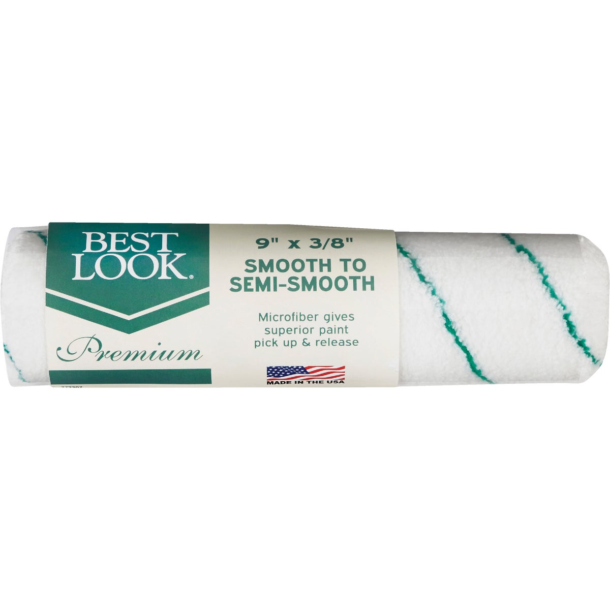 Best Look Premium 9 In. x 3/8 In. Microfiber Roller Cover Image 2