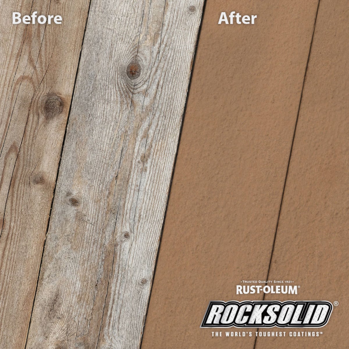 Rust-Oleum RockSolid Tint Base Deck Resurfacer, 1Gal. Image 3