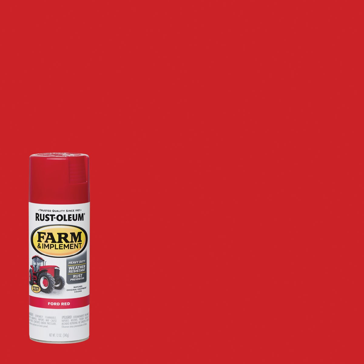 Rust-Oleum 12 Oz. Ford Red Farm & Implement Spray Paint