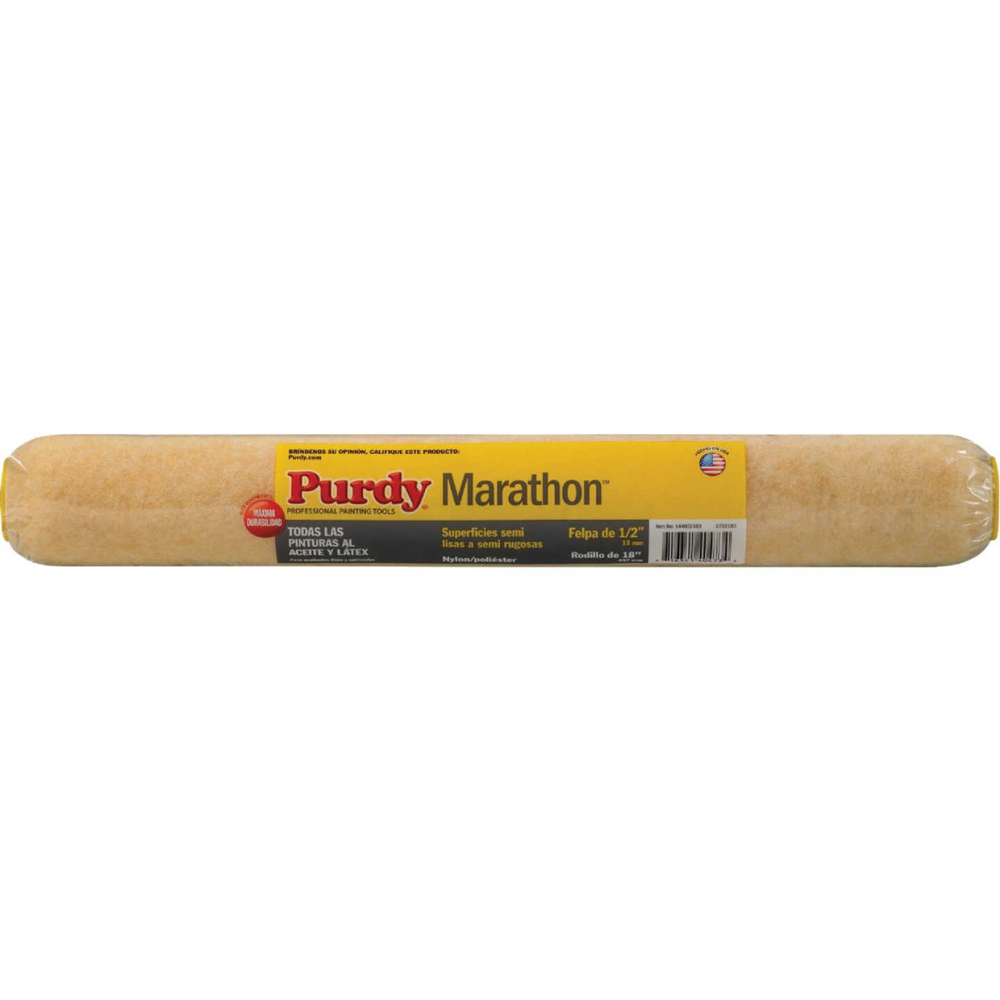 Purdy Marathon 18 In. x 1/2 In. Knit Fabric Roller Cover Image 6