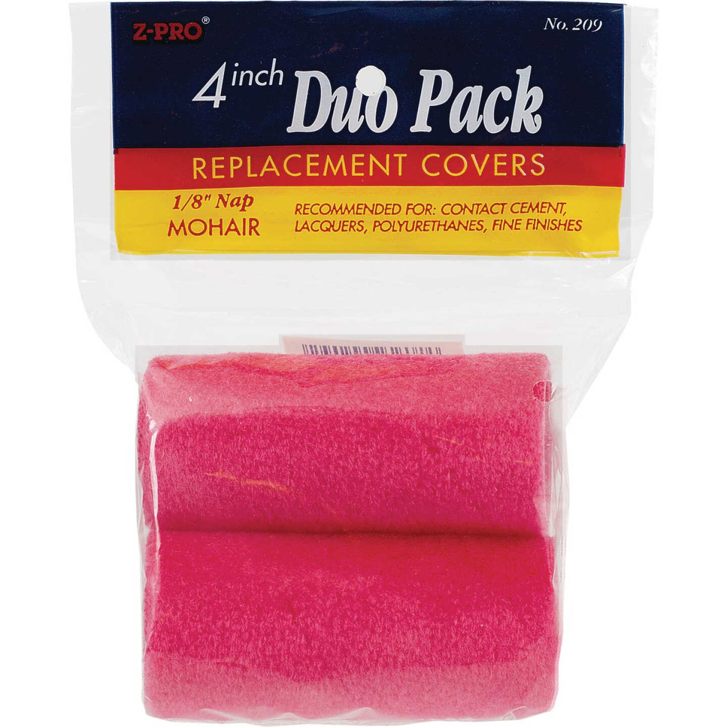 Premier Z-Pro 4 In. x 1/8 In. Mohair Knit Fabric Roller Cover (2-Pack) Image 1
