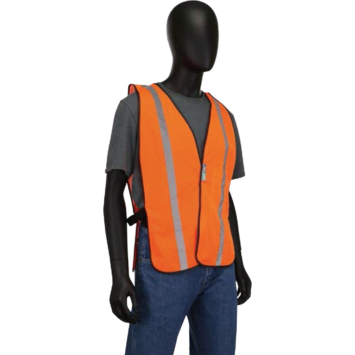 Safety Works Orange Reflective Safety Vest