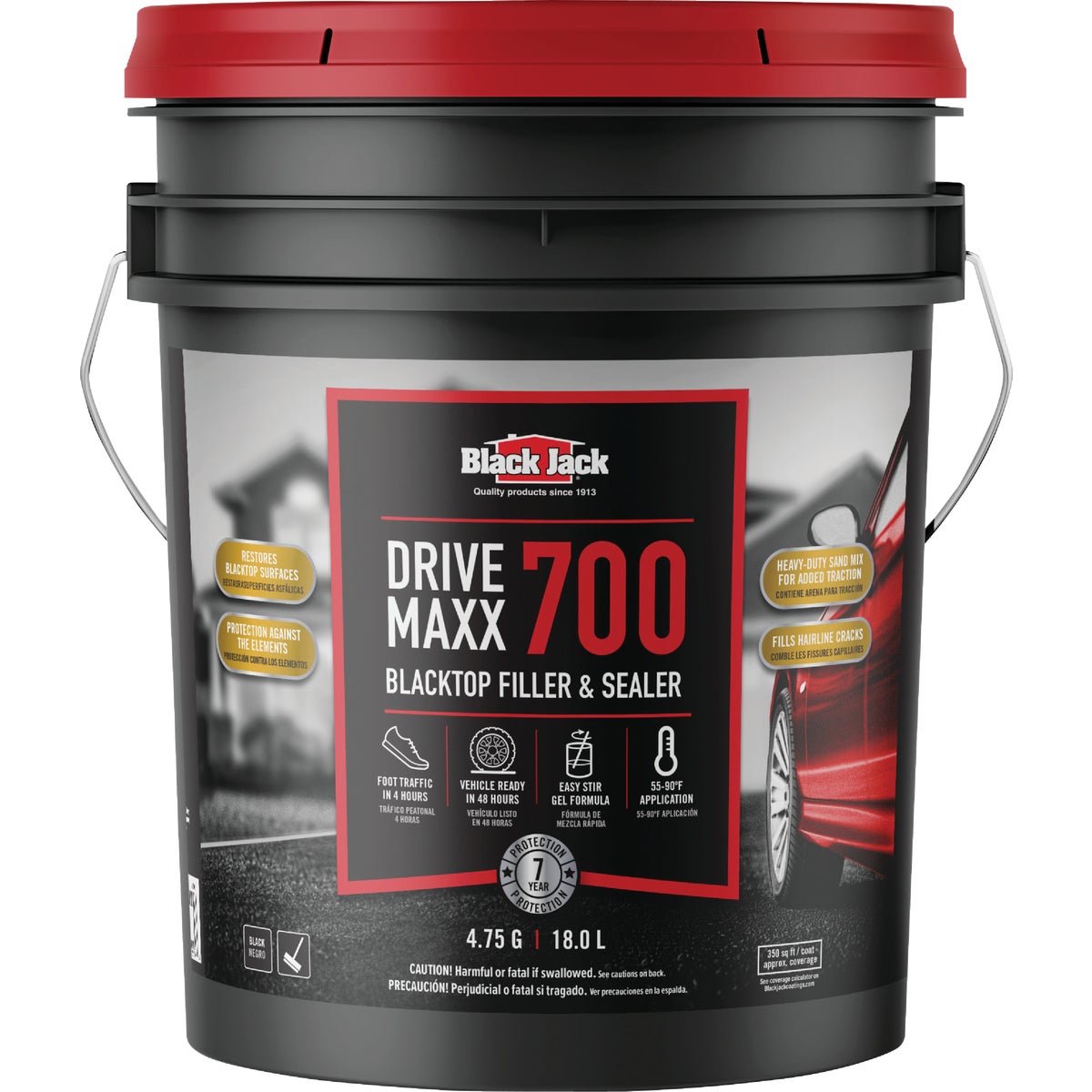 Black Jack Drive-Maxx 700 5 Gal. 7 Yr. Fast Dry Filler and Sealer