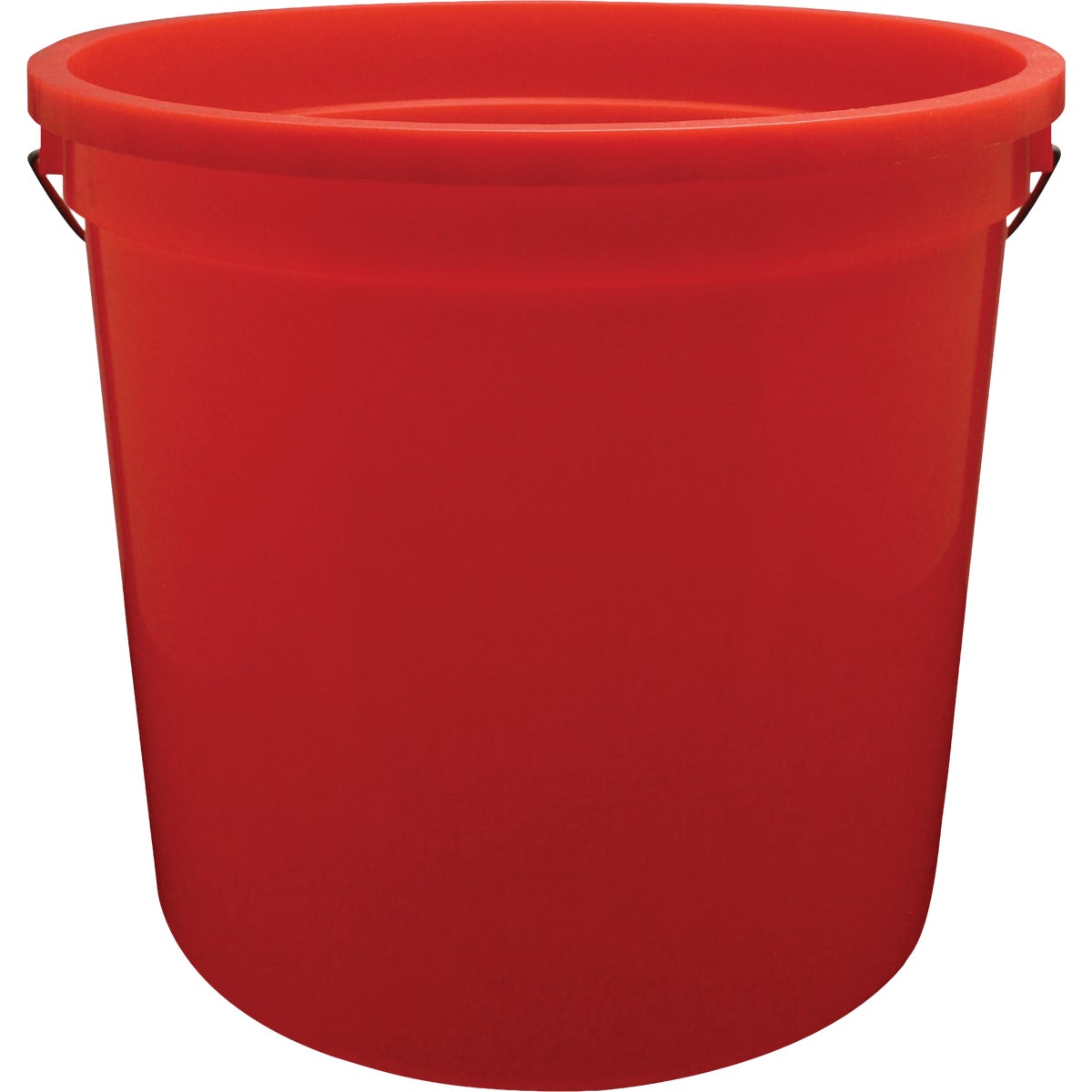 Leaktite 5 Qt. Heavy-Duty Red Plastic Paint Pail