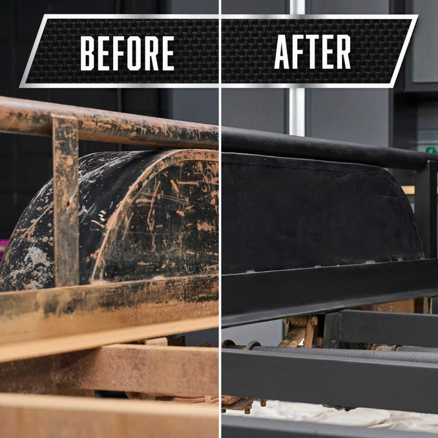 Rust-Oleum Stops Rust Automotive 10.25 Oz. Flat Black Rust Reformer Image 4