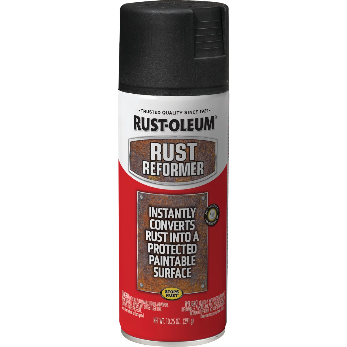  Rust-Oleum Stops Rust Automotive 10.25 Oz. Flat Black Rust Reformer Image 7
