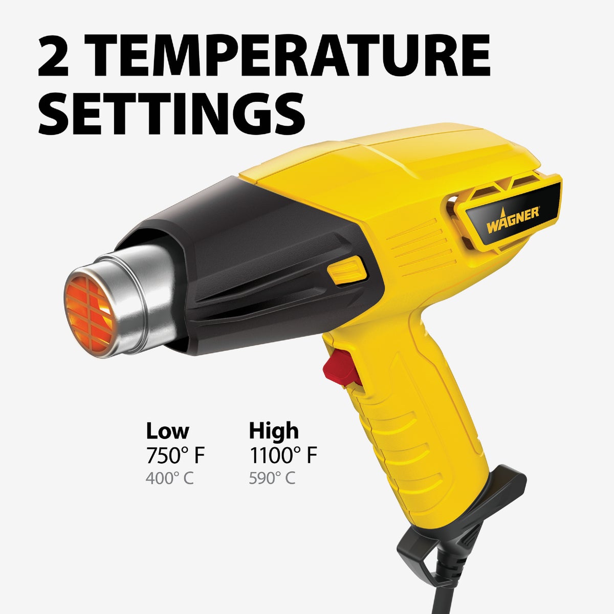 Wagner FURNO 300 1200W 6 Ft. Heat Gun Image 2