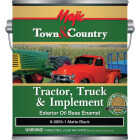 Majic Town & Country Tractor, Truck & Implement Enamel, Matte Black, 1 Gal. Image 1