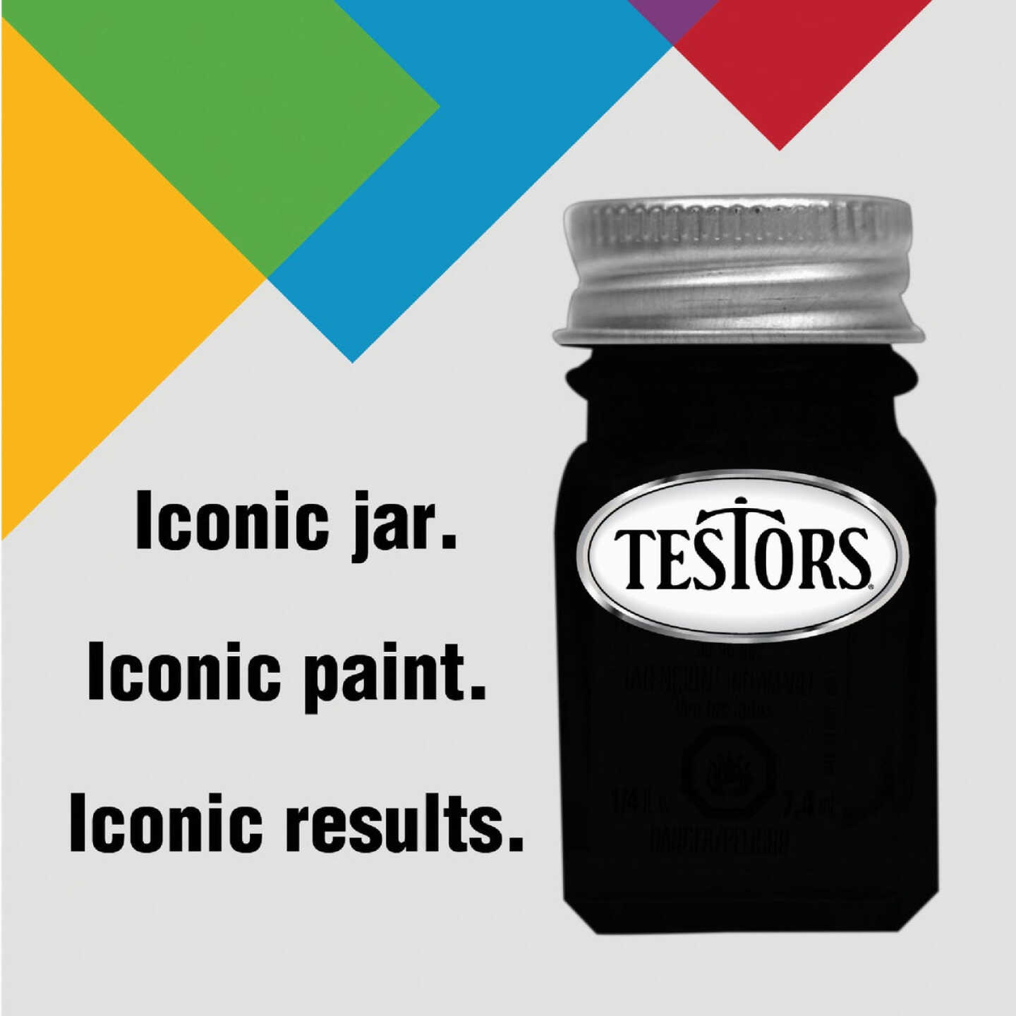Testors Craft 0.25 Oz. Metallic Enamel Brush Paint, Gold Image 5