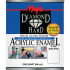 Majic Diamond Hard Acrylic Enamel, Satin White, 1 Qt. Image 1