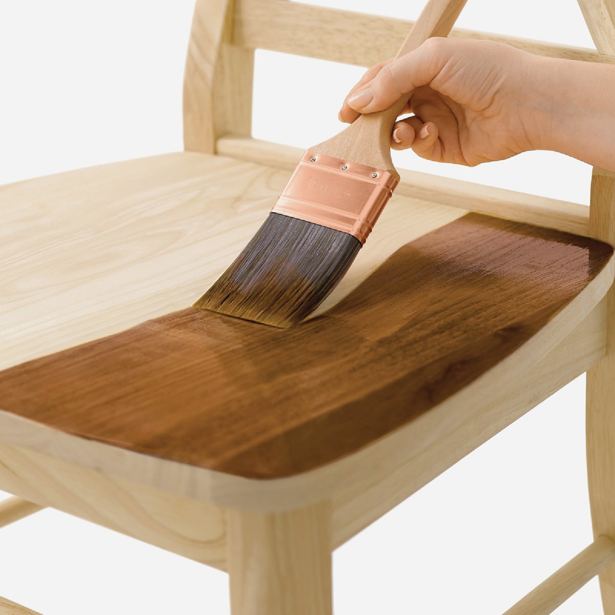 Minwax Polyshades 1/2 Pt. Gloss Stain & Finish Polyurethane In 1-Step, Antique Walnut Image 2