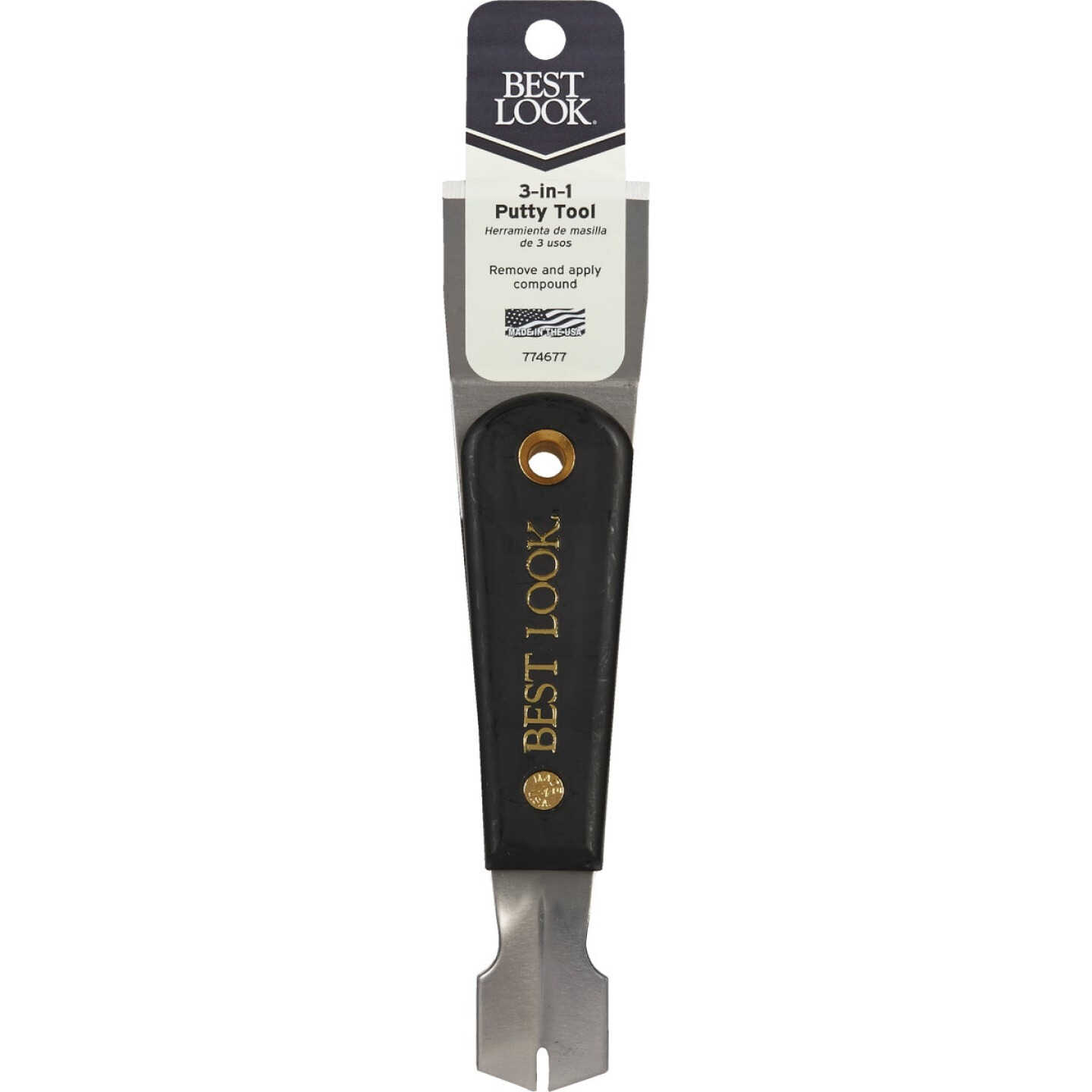 Best Look 3 In. 3-in-1 Putty Glazing Tool Image 2