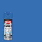 Krylon Mark-It 730308 Industrial SB APWA Blue Inverted Marking Paint Image 1