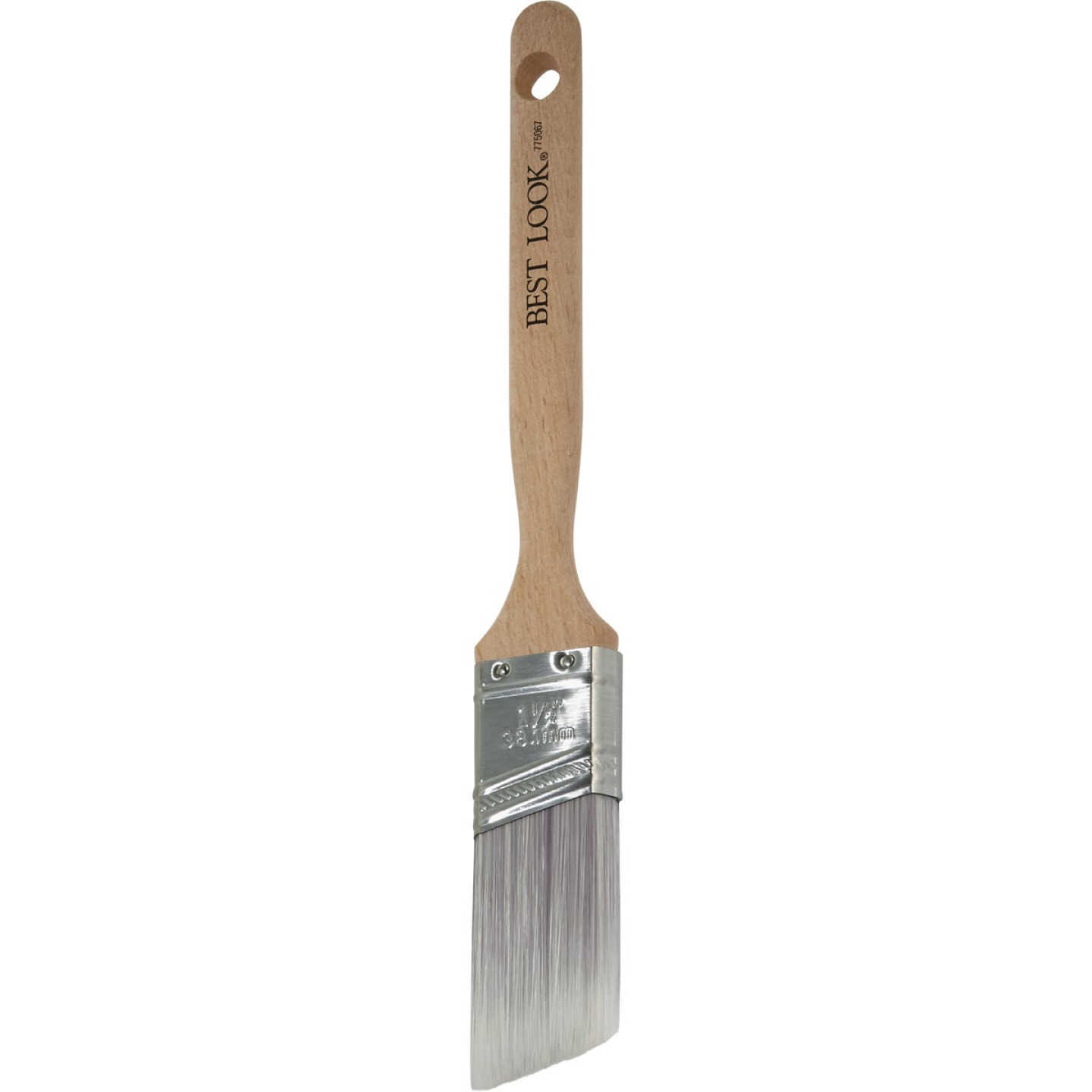 Best Look Premium 1.5 In. Angle Nylyn Paint Brush Image 3