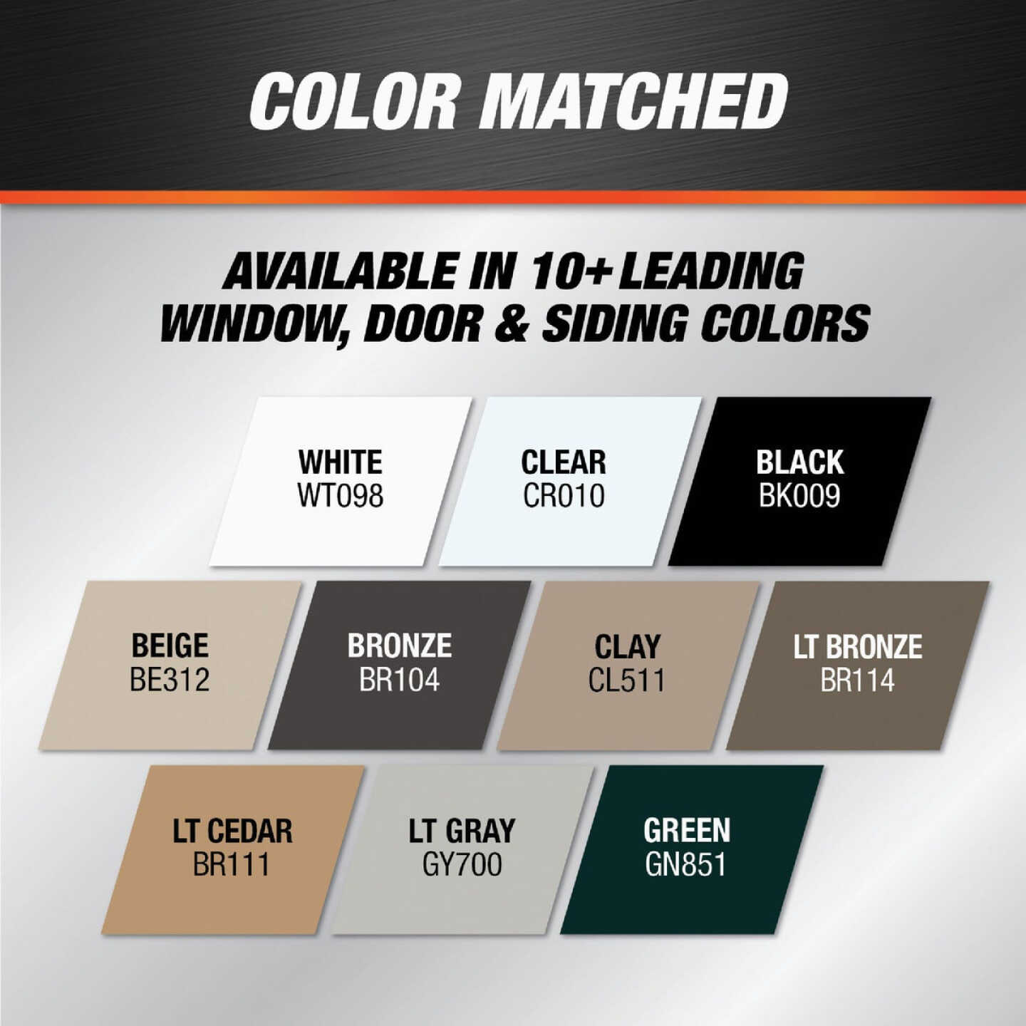 DAP Dynaflex 800 10.1 Oz. Advanced Window, Door, Siding, & Trim Polymer Sealant - Black BK009 Image 3