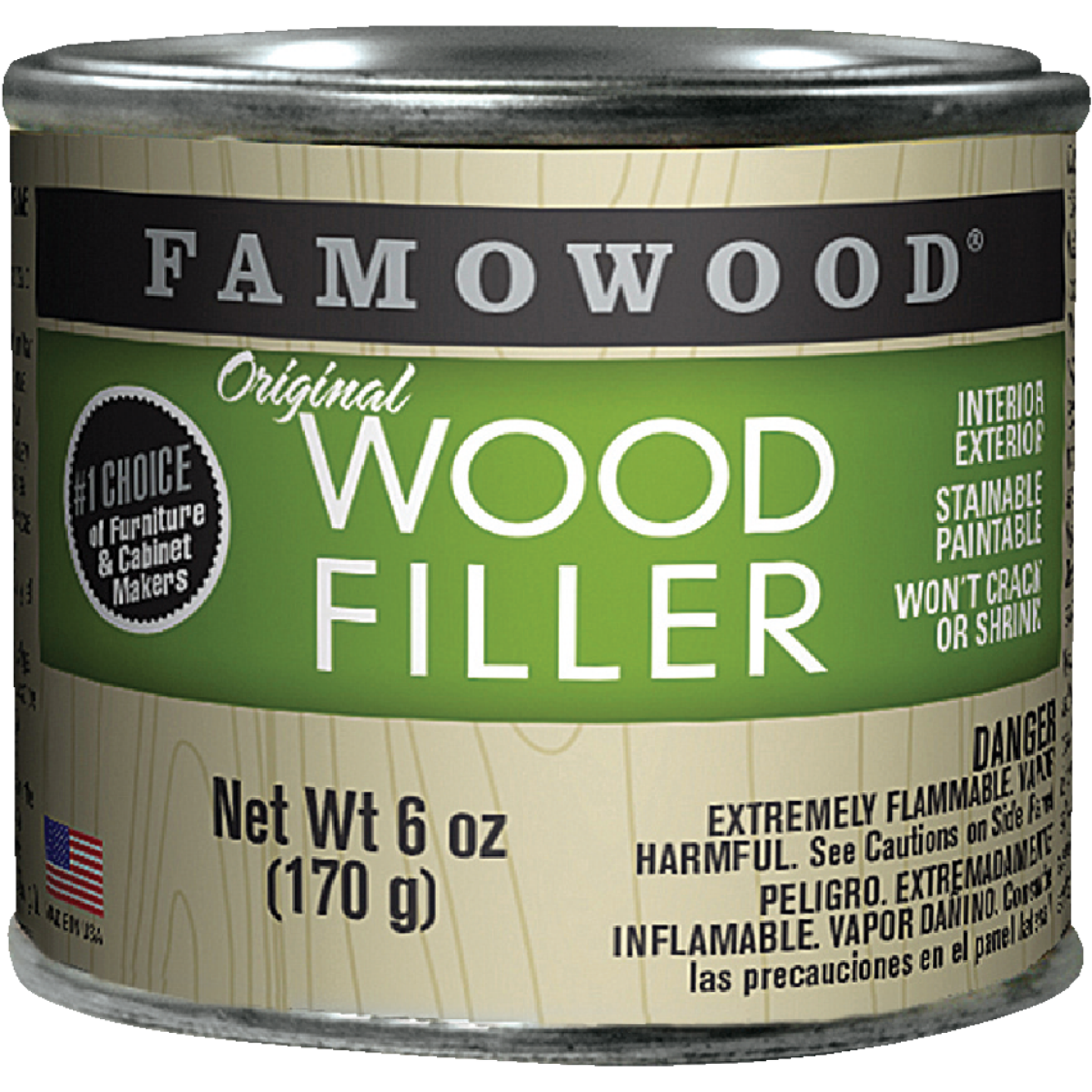 FAMOWOOD Natural 6 Oz. Wood Filler Image 1