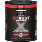 EasyCare X-O Rust Premium 1 Qt. Flat Neutral Base Anti-Rust Oil-Base Paint Image 1