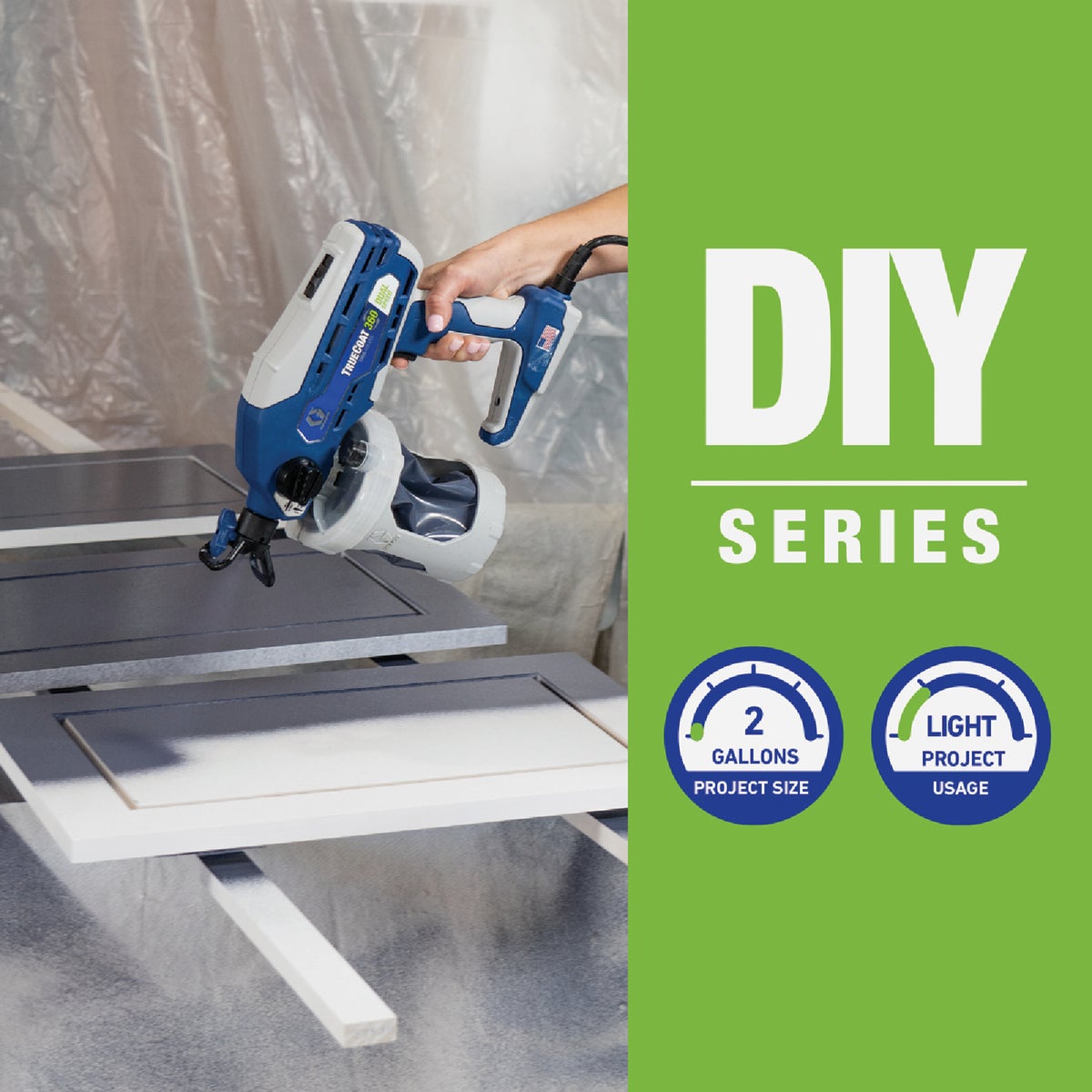 Graco TrueCoat 360 Dual Speed Handheld Airless Paint Sprayer Image 2