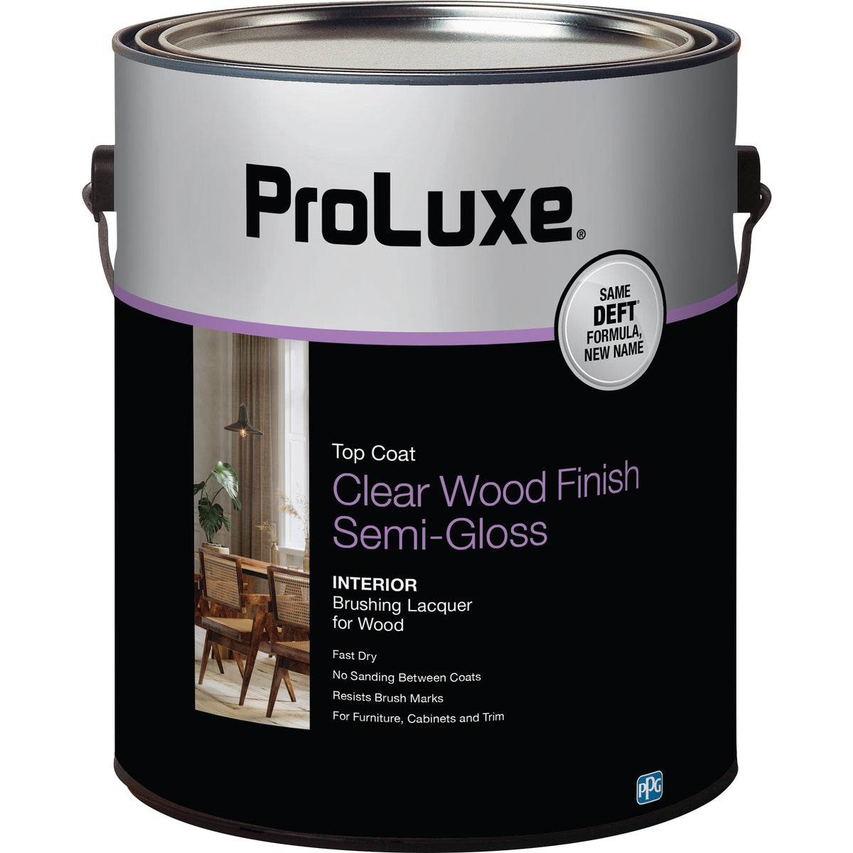 ProLuxe Semi-Gloss Gallon 400 Sq. Ft./Gal. Lacquer