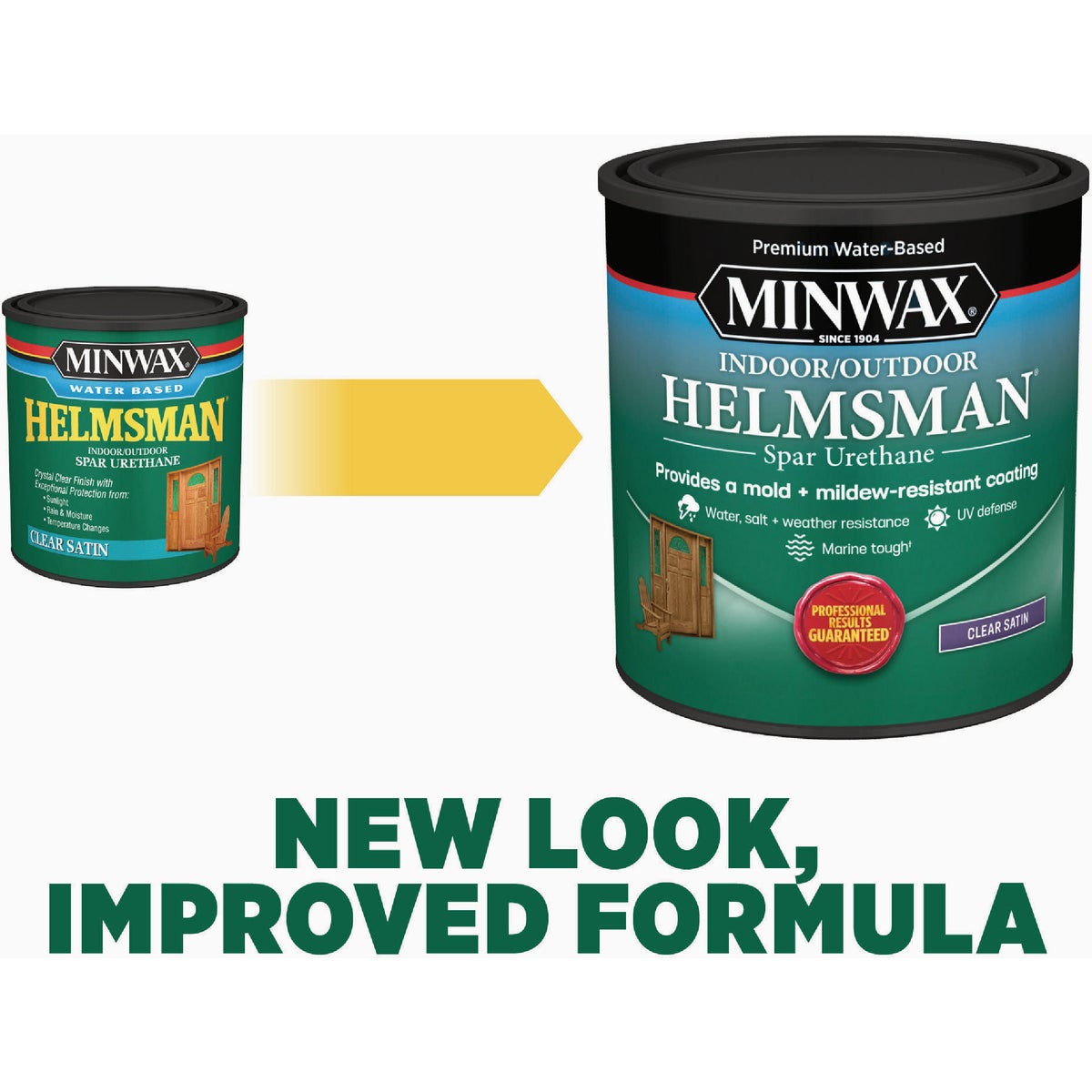 Minwax Water Based Helmsman Indoor/Outdoor Gloss Clear Spar Urethane, 1 Gal. Image 3
