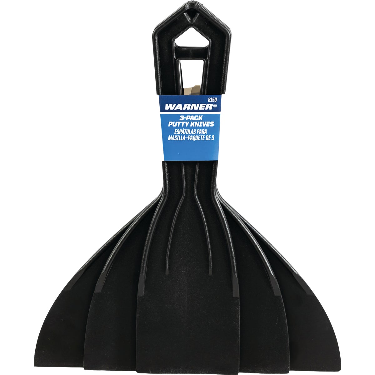 Warner Plastic Putty Knife Set (3-Piece) Image 2