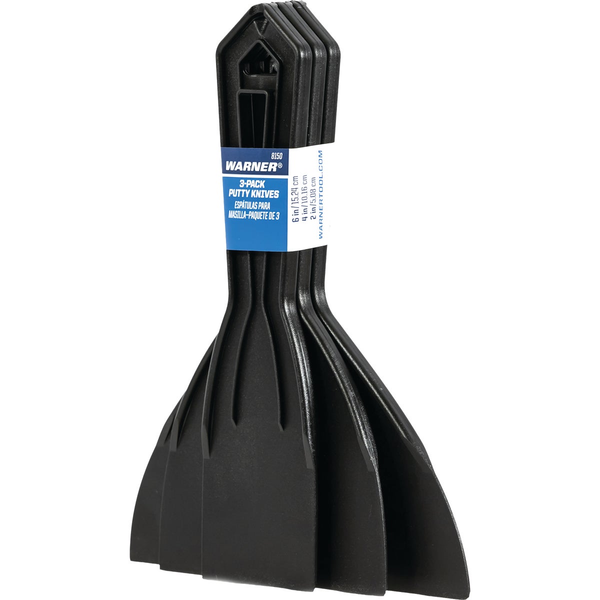 Warner Plastic Putty Knife Set (3-Piece) Image 4