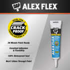 Dap Alex Flex 5.5 Oz. Premium Molding & Trim Acrylic Latex Siliconized Sealant, White Image 2
