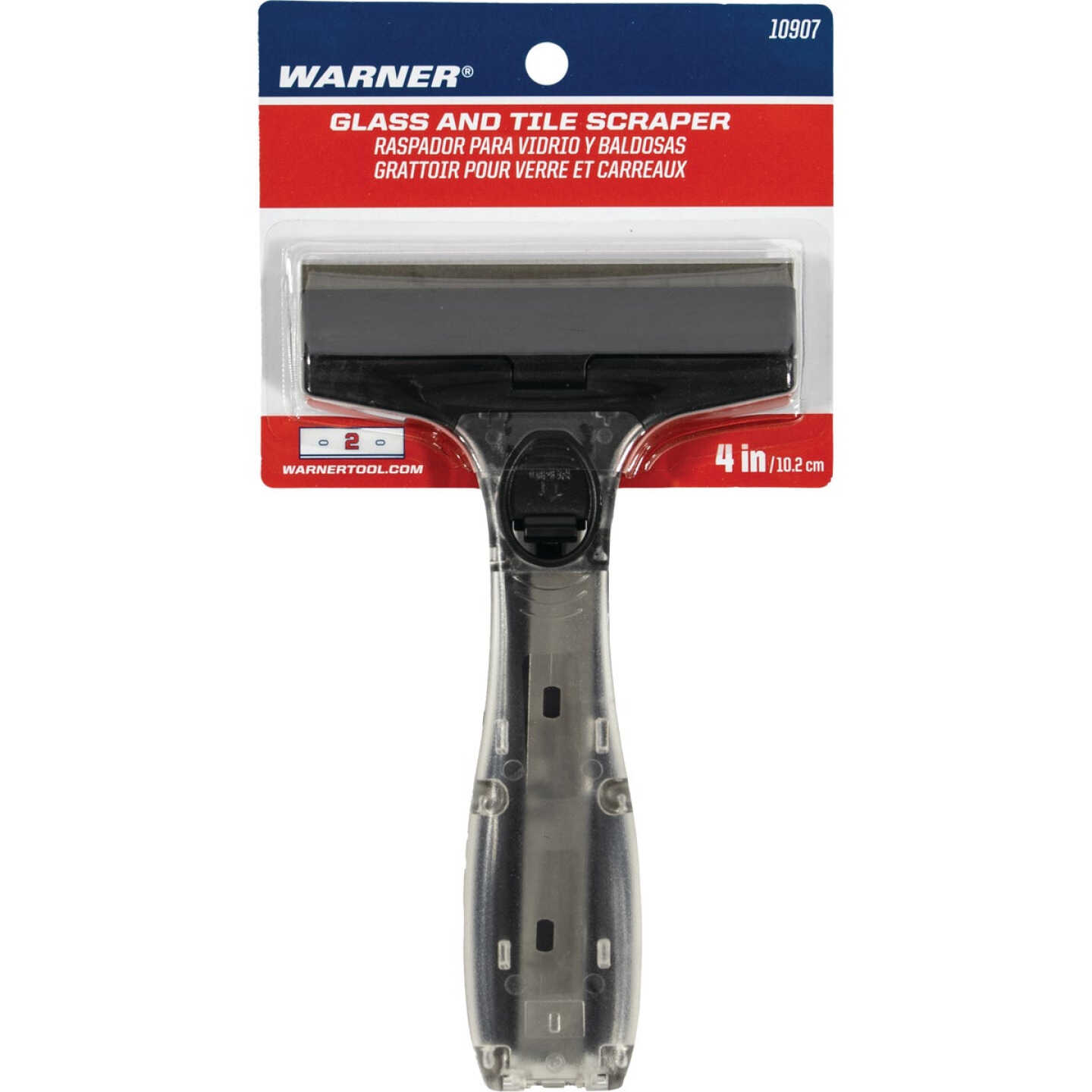 Warner 4 In. Glass and Tile Scraper Image 1