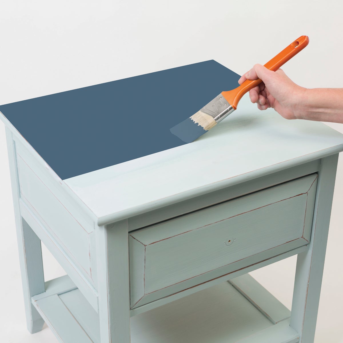 Rust-Oleum Chalked Ultra Matte Coastal Blue 30 Oz. Chalk Paint Image 5