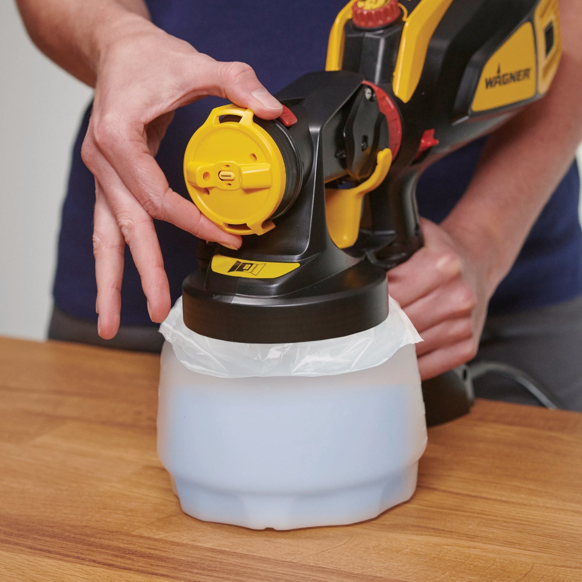 Wagner HVLP Sprayer Cup Liners (5-Pack) Image 5