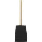 Linzer Project Select 2 In. High Density Closed Cell Foam Brush with Wood Peg Handle Image 2