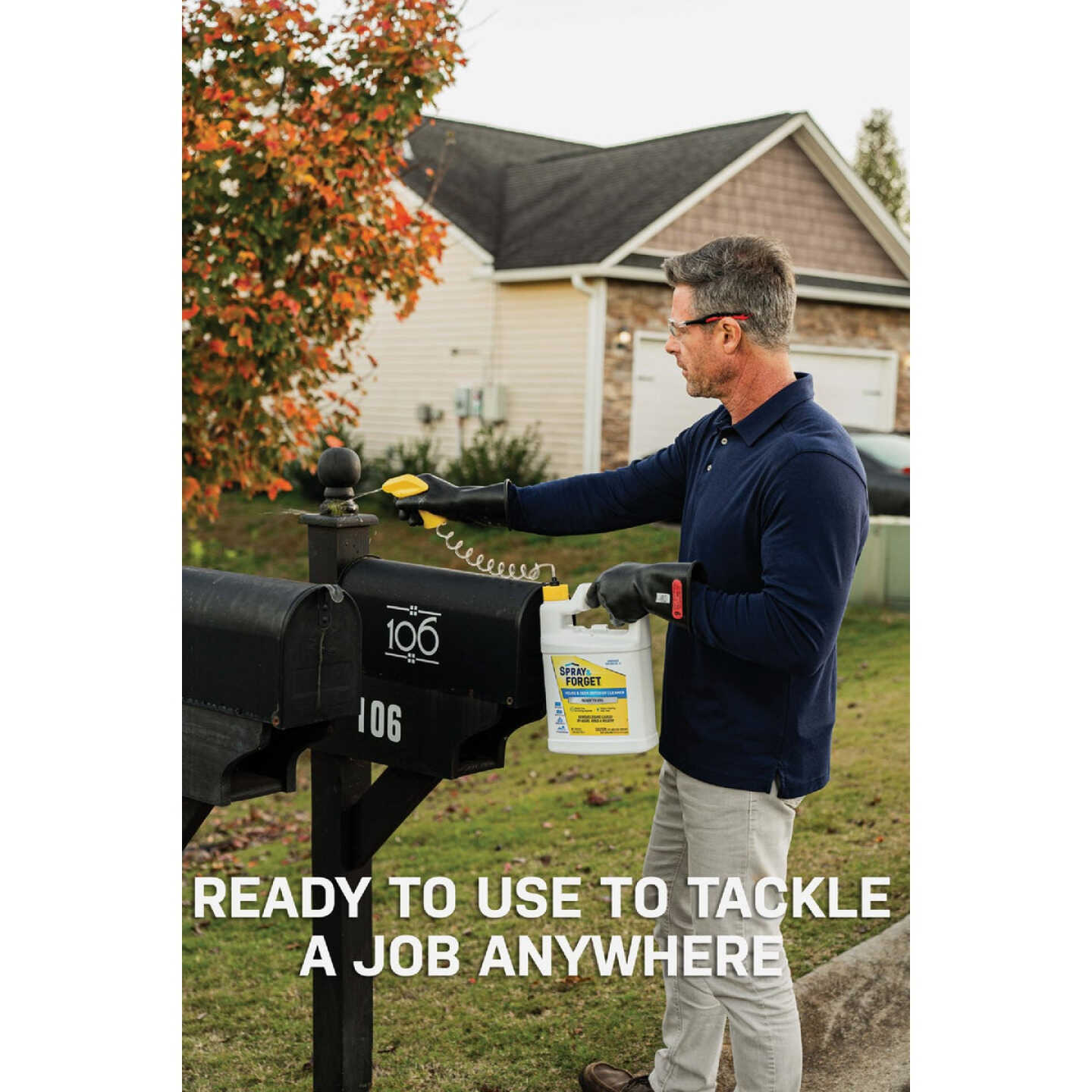 Spray & Forget 1 Gal. Ready-to-Use House & Deck Outdoor Cleaner Image 2