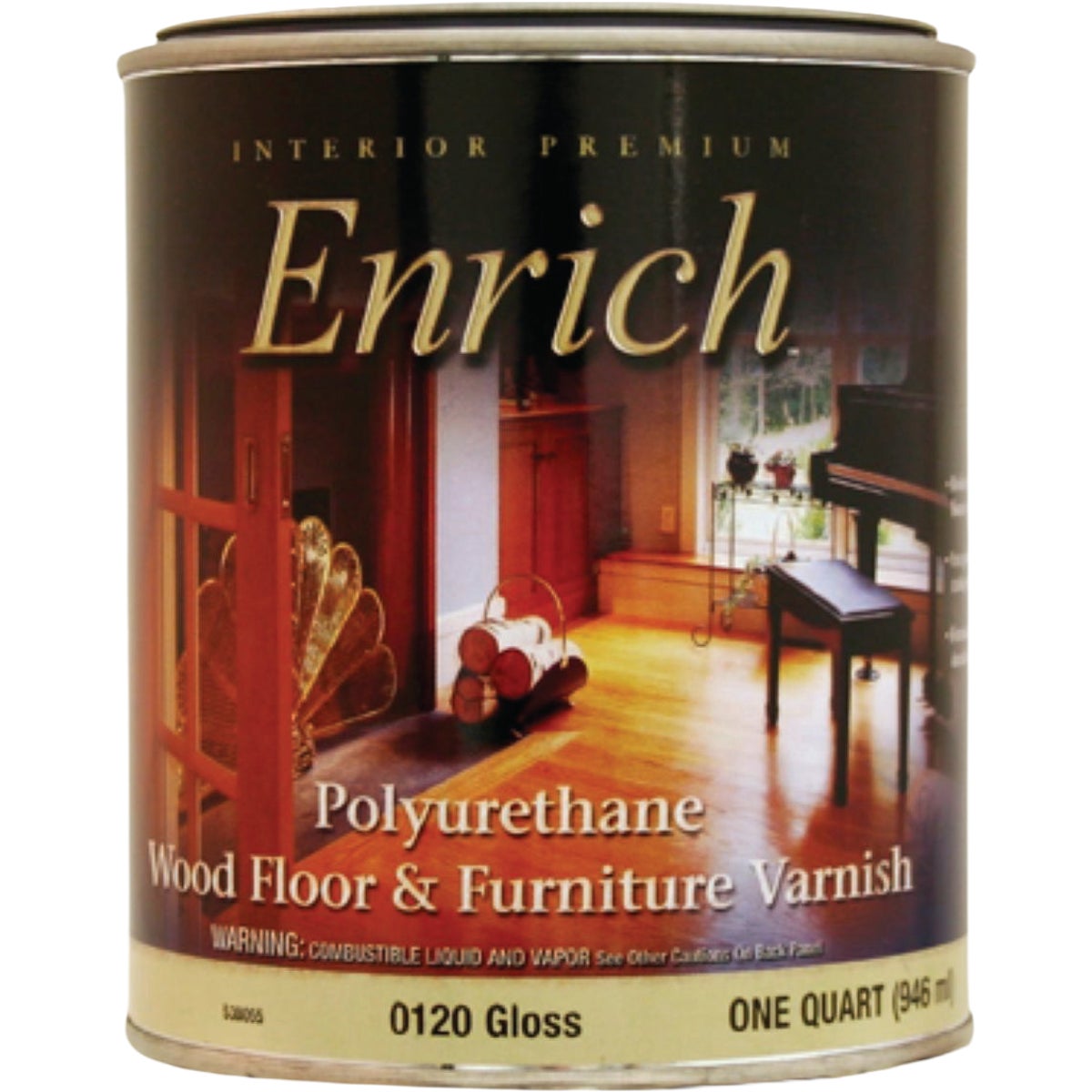 Enrich Gloss Polyurethane Varnish, 1 Gal.