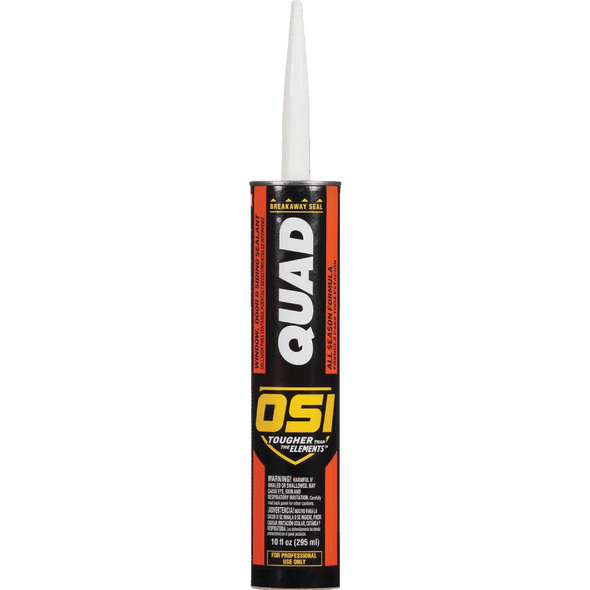 OSI QUAD 10 Oz. Window, Door & Siding Polymer Sealant, Clay Image 1