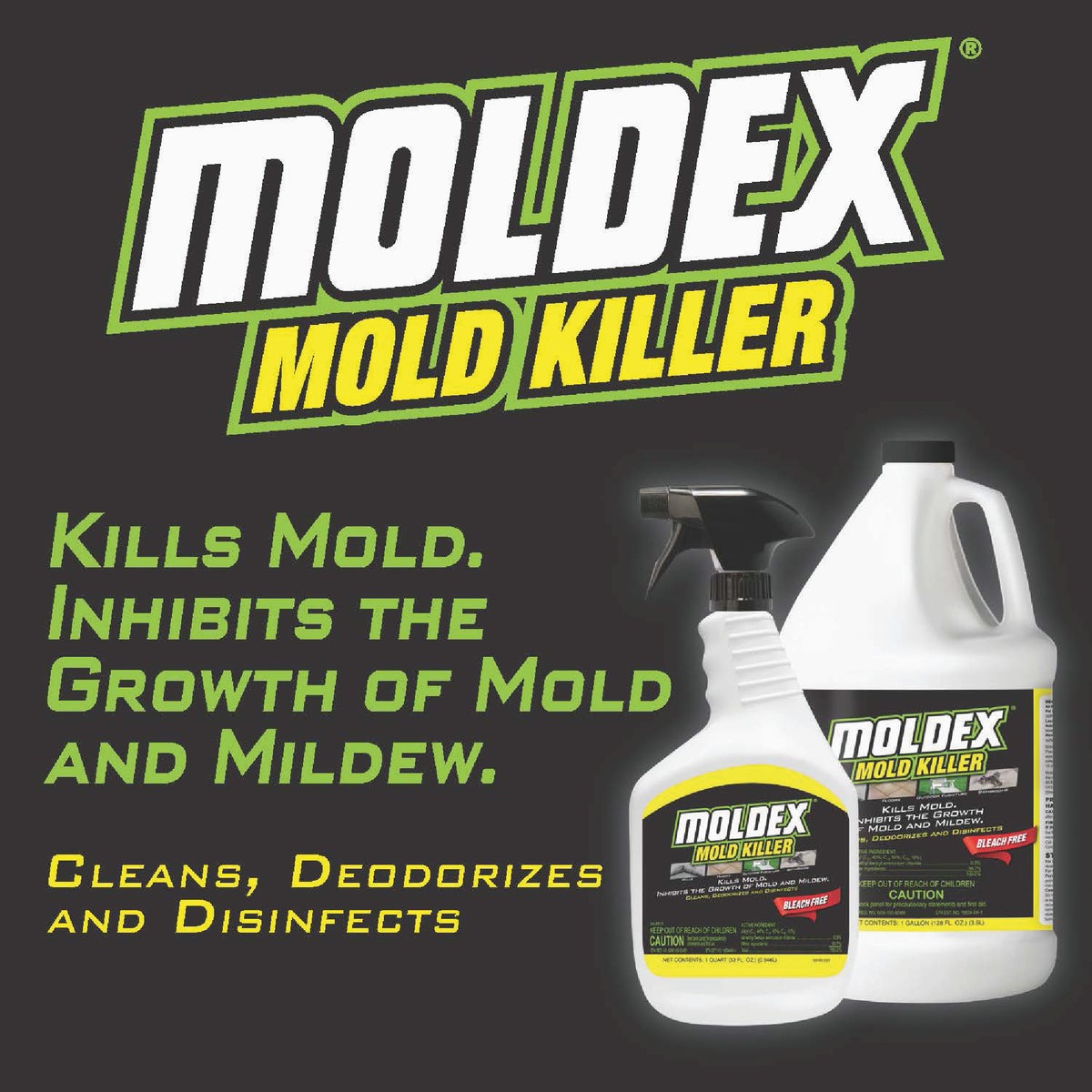 Moldex 1 Gal. Disinfectant Mold Killer Image 2