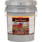 MAJIC Town & Country Oil Base High-Gloss Barn & Fence Paint, Classic Red, 5 Gal. Image 1