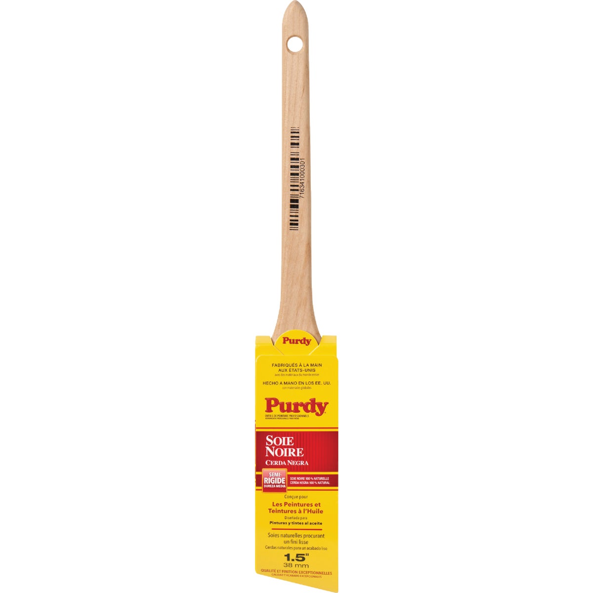 Purdy Black Bristle 1-1/2 In. Angular Trim Paint Brush Image 6