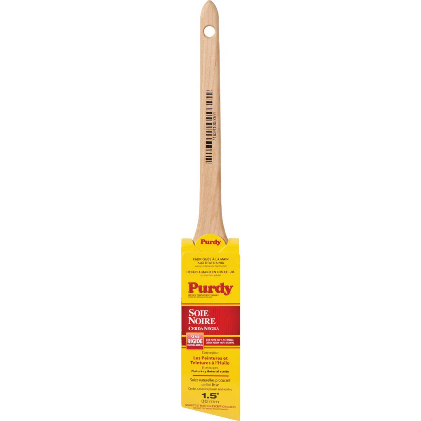 Purdy Black Bristle 1-1/2 In. Angular Trim Paint Brush Image 6